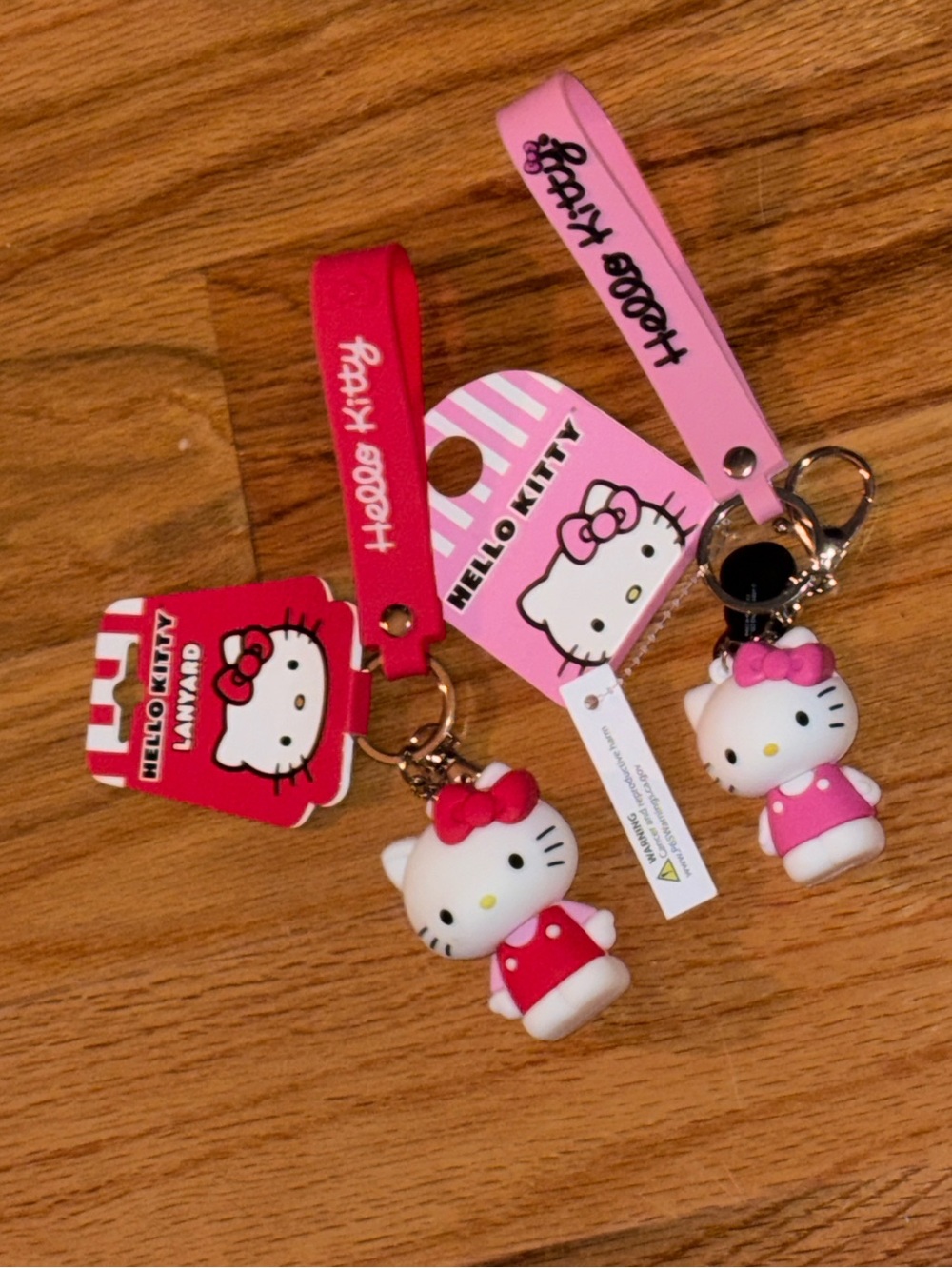 Hello Kitty Lanyard/ Keychain Set